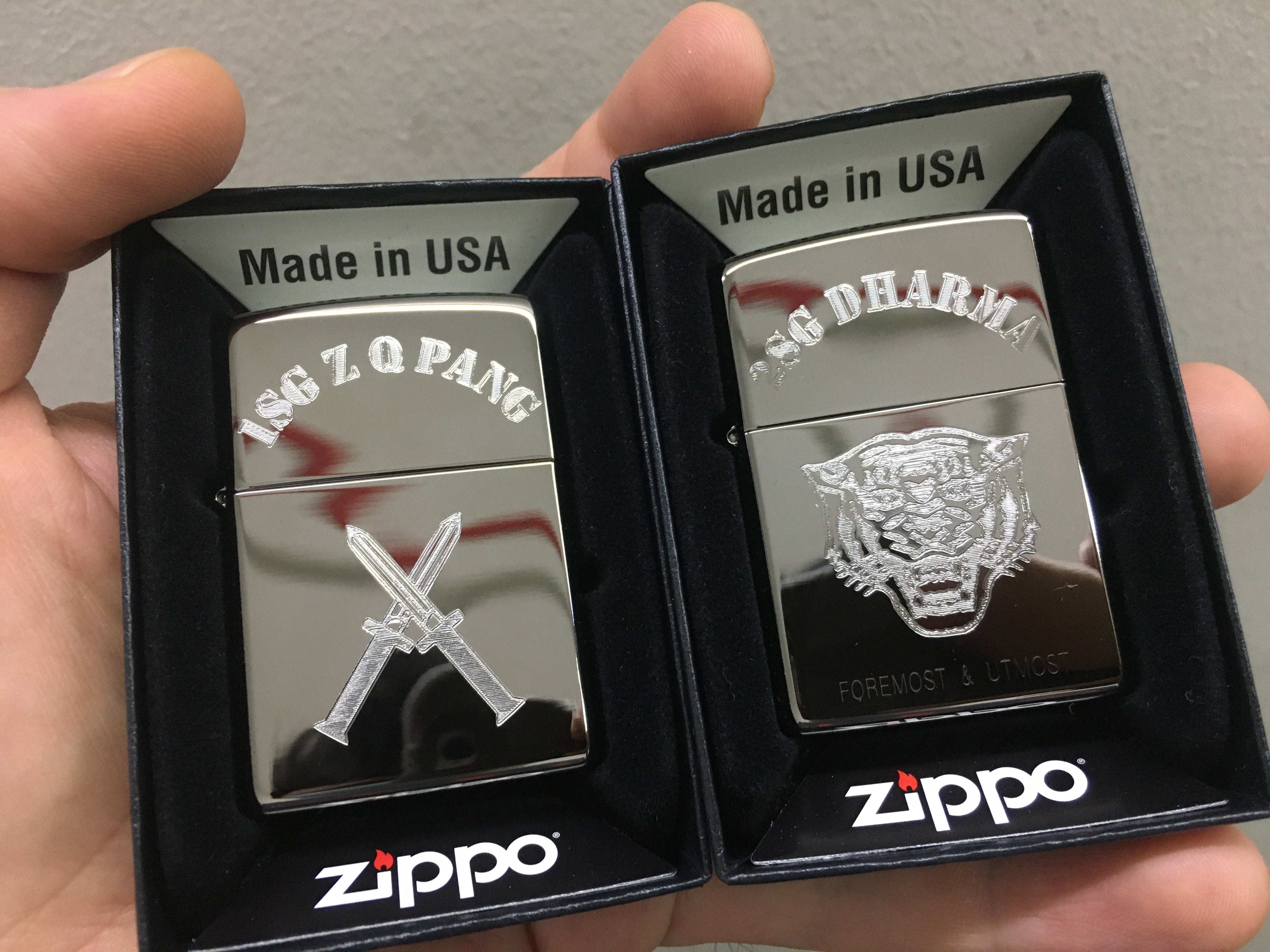 Zippo Engraving: Personalize Your Lighter in Singapore