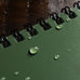 RITE IN THE RAIN TOP SPIRAL NOTEBOOK 3" X 5" - GREEN (935)