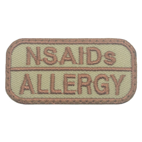 NSAIDs ALLERGY PATCH - KHAKI