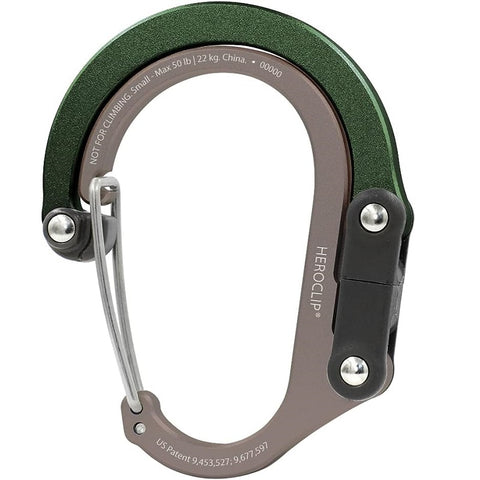 GEAR AID HEROCLIP SMALL - FOREST GREEN