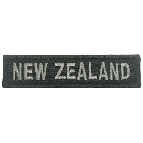 NEW ZEALAND COUNTRY TAG - BLACK FOLIAGE
