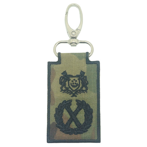 MINI SPF RANK KEYCHAIN (MULTICAM) - DEPUTY COMMISSIONER OF POLICE (DCP)
