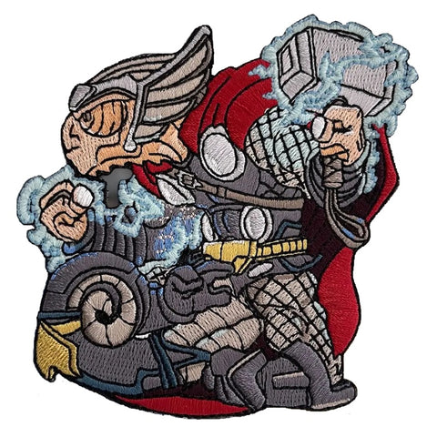 THUNDER CHAM #106 - THOR EMBROIDERY PATCH