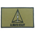 ADF PATCH 8CM X 5CM - OLIVE GREEN