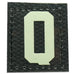 HGS LETTER Q PATCH - GLOW IN THE DARK