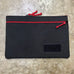TACTICAL LAPTOP SLEEVE 13.3" - 1000D CORDURA (BLACK WITH RED ZIPS)