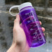 NALGENE WIDE MOUTH 400 ML - PURPLE (DEFECTIVE PRINTING WOULD WASH OFF)