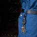 KEY-BAK MID6 RETRACTABLE KEYCHAIN WITH CARABINER AND KEY RING (36" KEVLAR CORD)