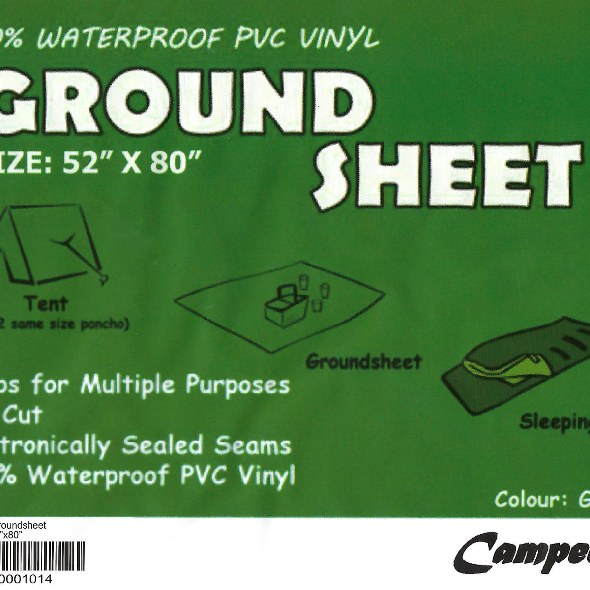 PVC GROUND SHEET 52