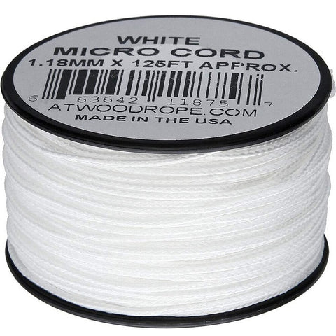 ATWOOD ROPE MFG MICRO CORD (125FT) - UBER GLOW IN THE DARK