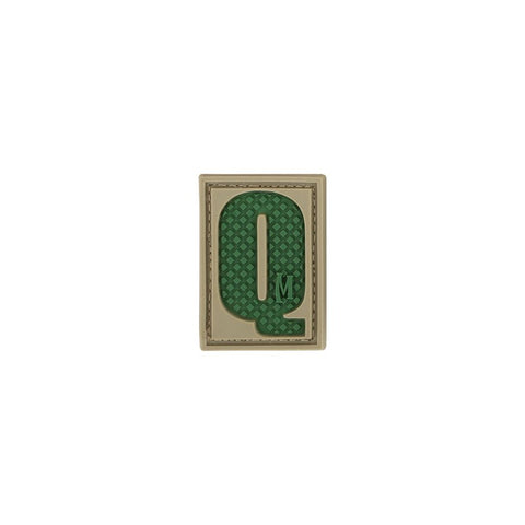 MAXPEDITION LETTER Q PATCH - ARID - Hock Gift Shop | Army Online Store in Singapore