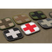 MSM MEDIC SQUARE 2 INCH PVC - RED/WHITE - Hock Gift Shop | Army Online Store in Singapore