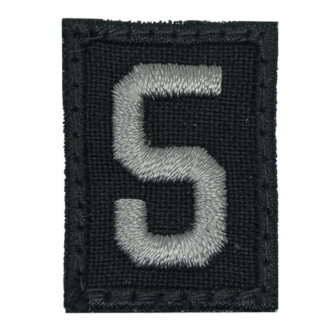 HGS NUMBER 5 PATCH - BLACK FOLIAGE