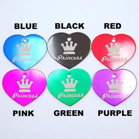 PRINCESS HEART TAG - Hock Gift Shop | Army Online Store in Singapore
