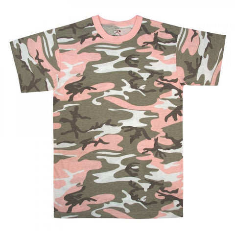 ROTHCO CAMO T-SHIRT - SUBDUED PINK CAMO - Hock Gift Shop | Army Online Store in Singapore