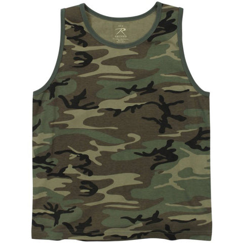 ROTHCO TANK TOP - VINTAGE WOODLAND - Hock Gift Shop | Army Online Store in Singapore