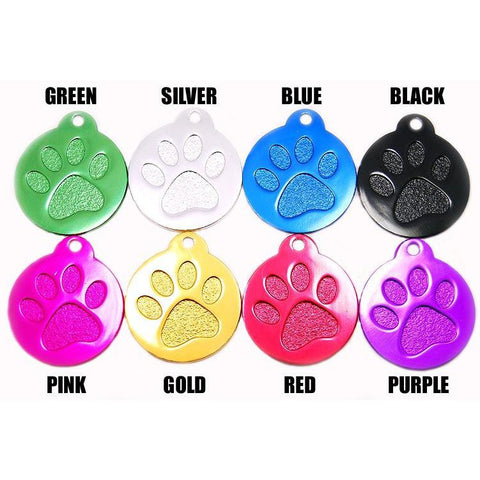 ROUND PAW PRINT PET TAGS - Hock Gift Shop | Army Online Store in Singapore