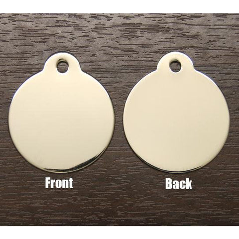 ROUND SHAPE METAL TAG - Hock Gift Shop | Army Online Store in Singapore
