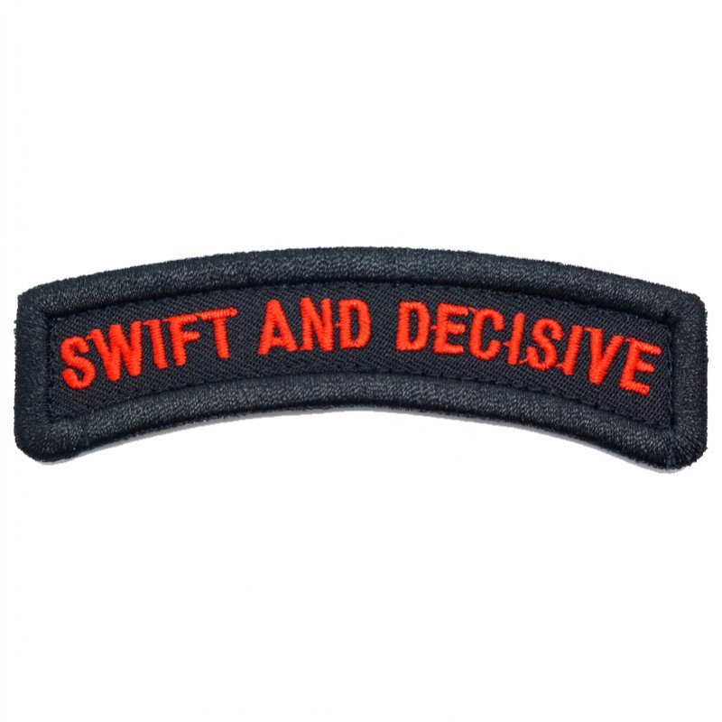 SWIFT AND DECISIVE TAB - BLACK - Hock Gift Shop | Army Online Store in Singapore