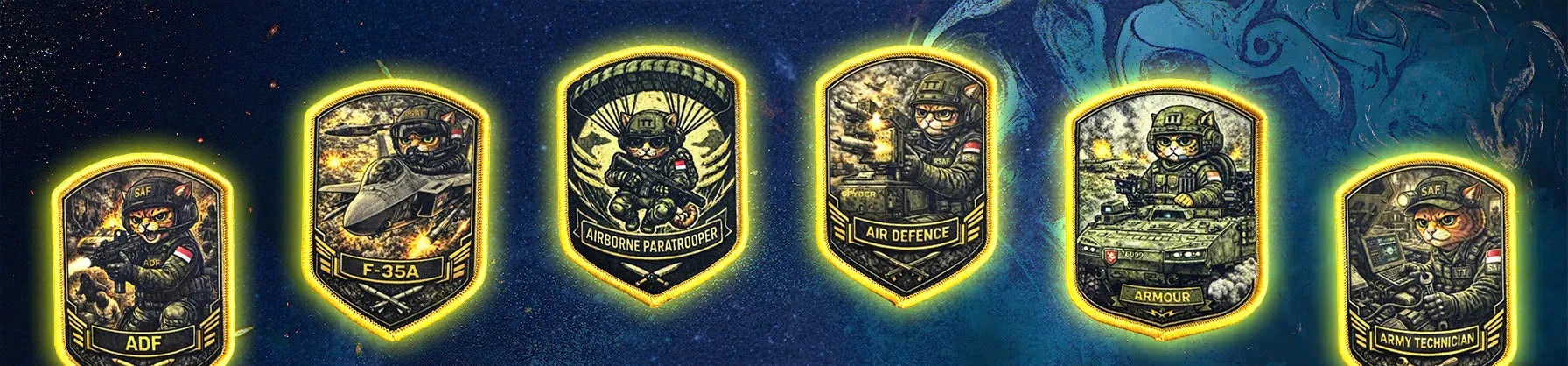 Gear Up: The Tactical Titan Collectible Velcro Patches Are Here!