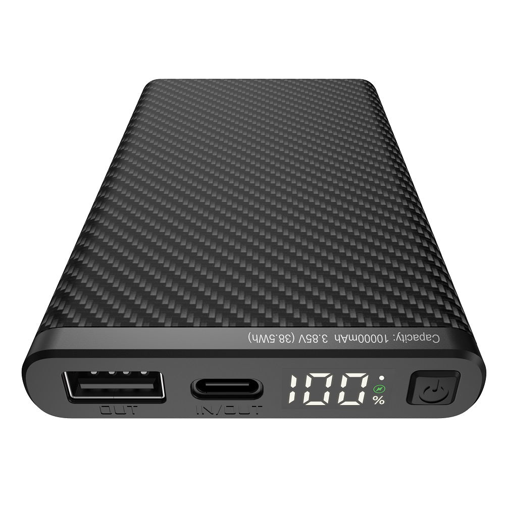 KLARUS K5 CARBON FIBER LIGHTWEIGHT IPX8 WATERPROOF POWERBANK 10000mAh