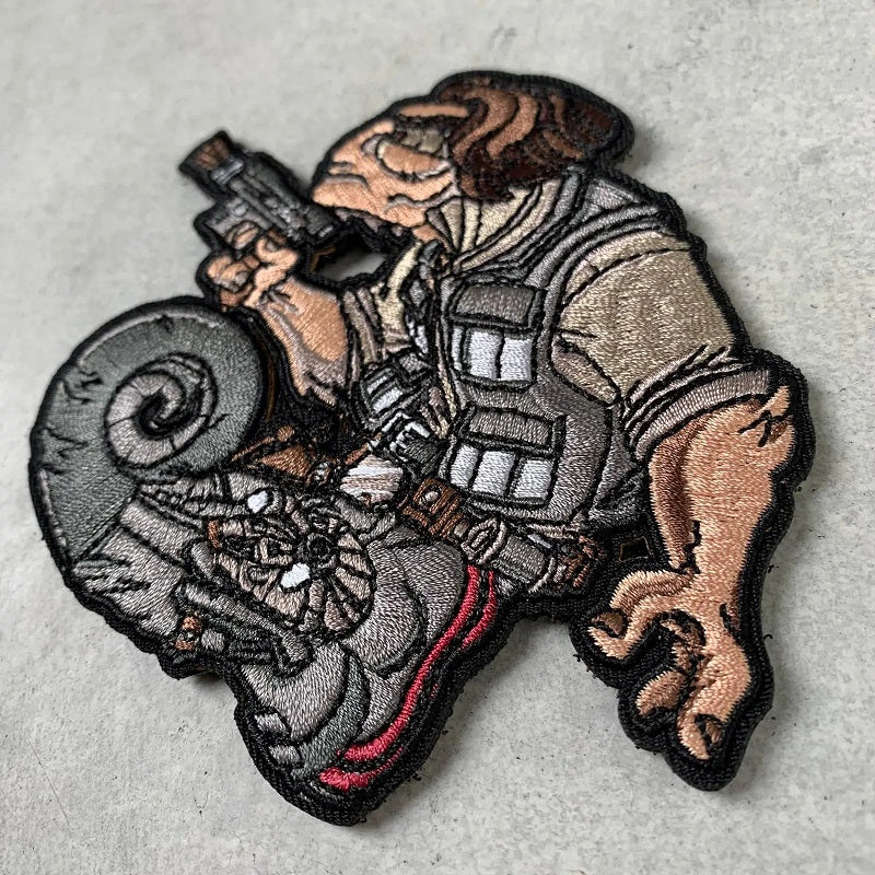 CHAMELEON #109 - EMBROIDERY PATCH