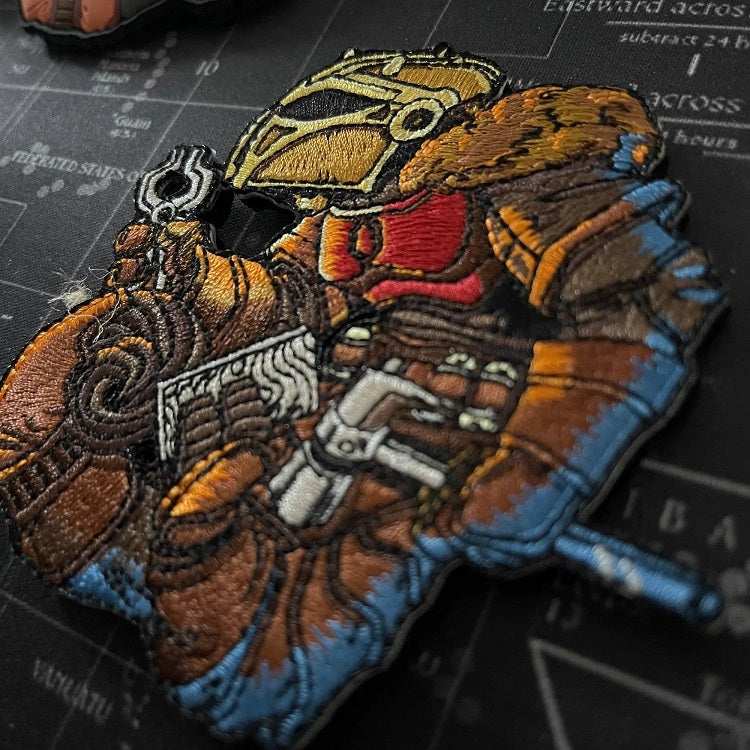 CHAMELEON #116 - EMBROIDERY PATCH