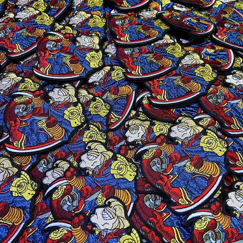 CHAMELEON #118 - EMBROIDERY PATCH