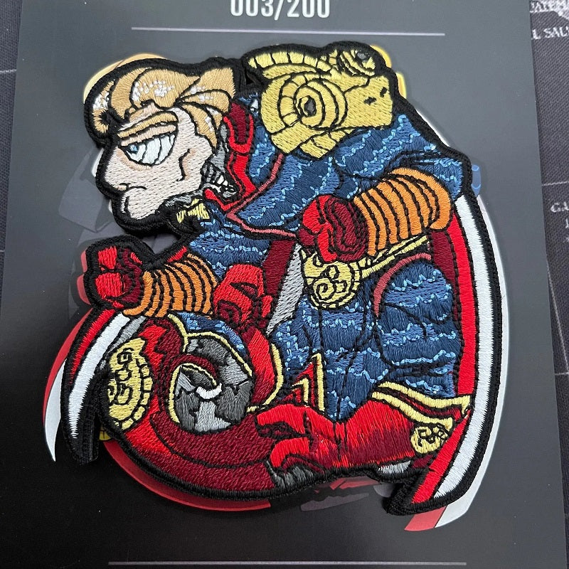 CHAMELEON #118 - EMBROIDERY PATCH