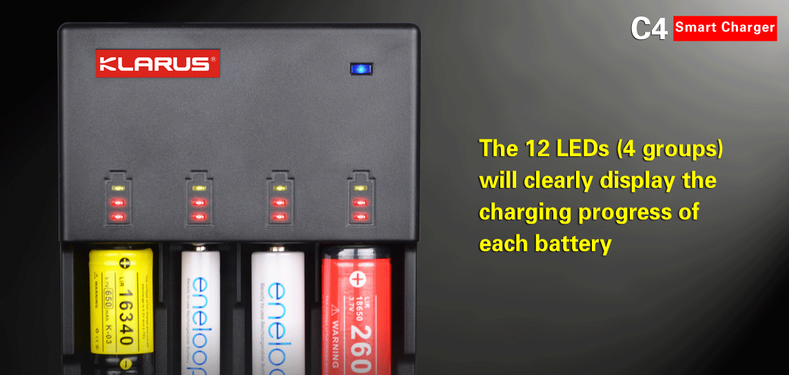 Klarus C4 Smart Charger