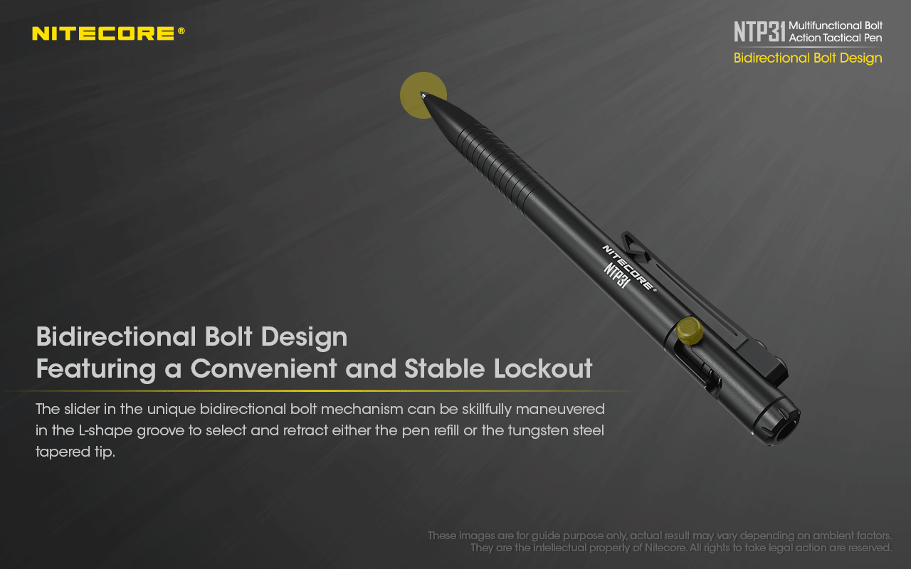 NITECORE Bolt Action Pen NTP31