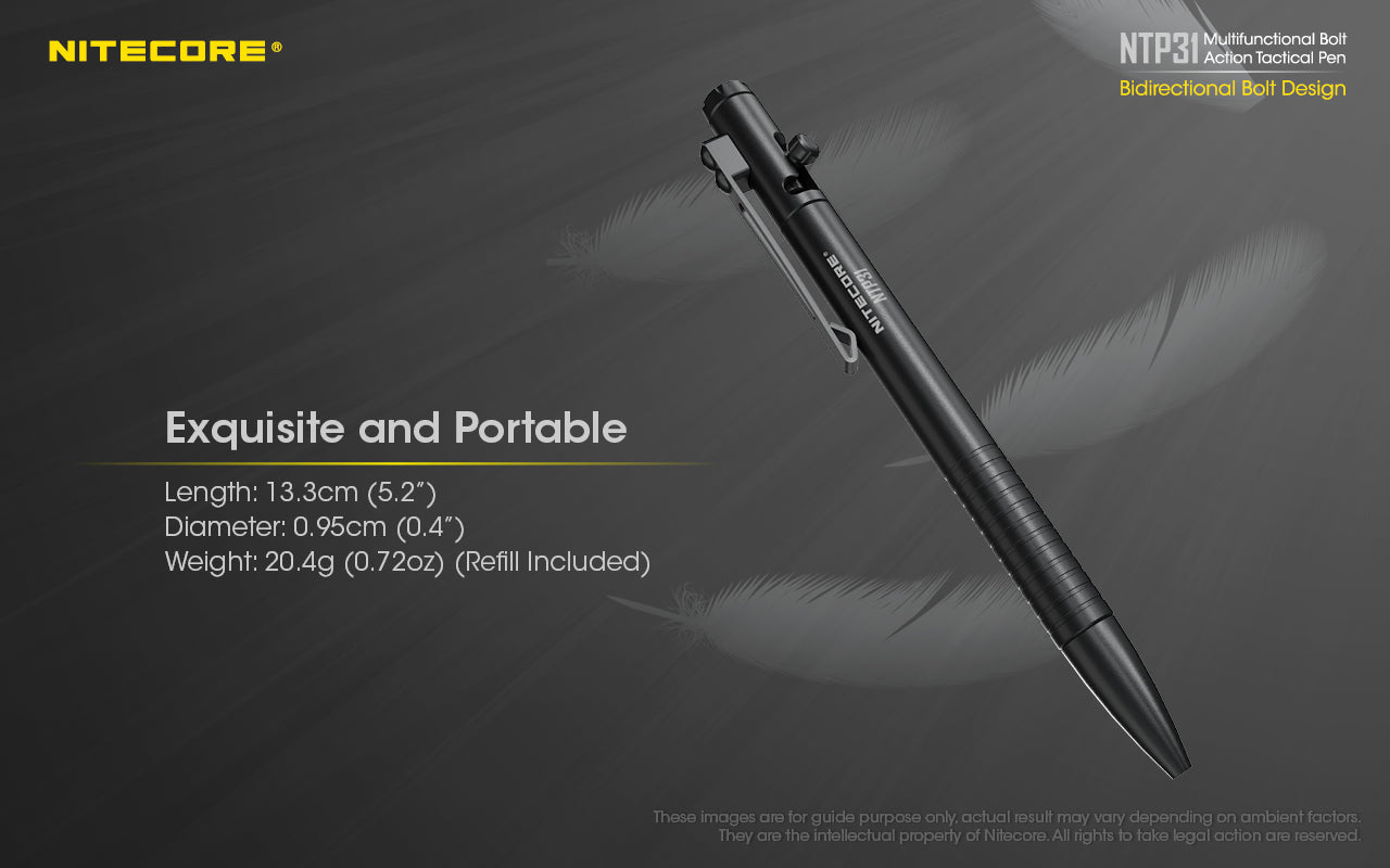 NITECORE Bolt Action Pen NTP31