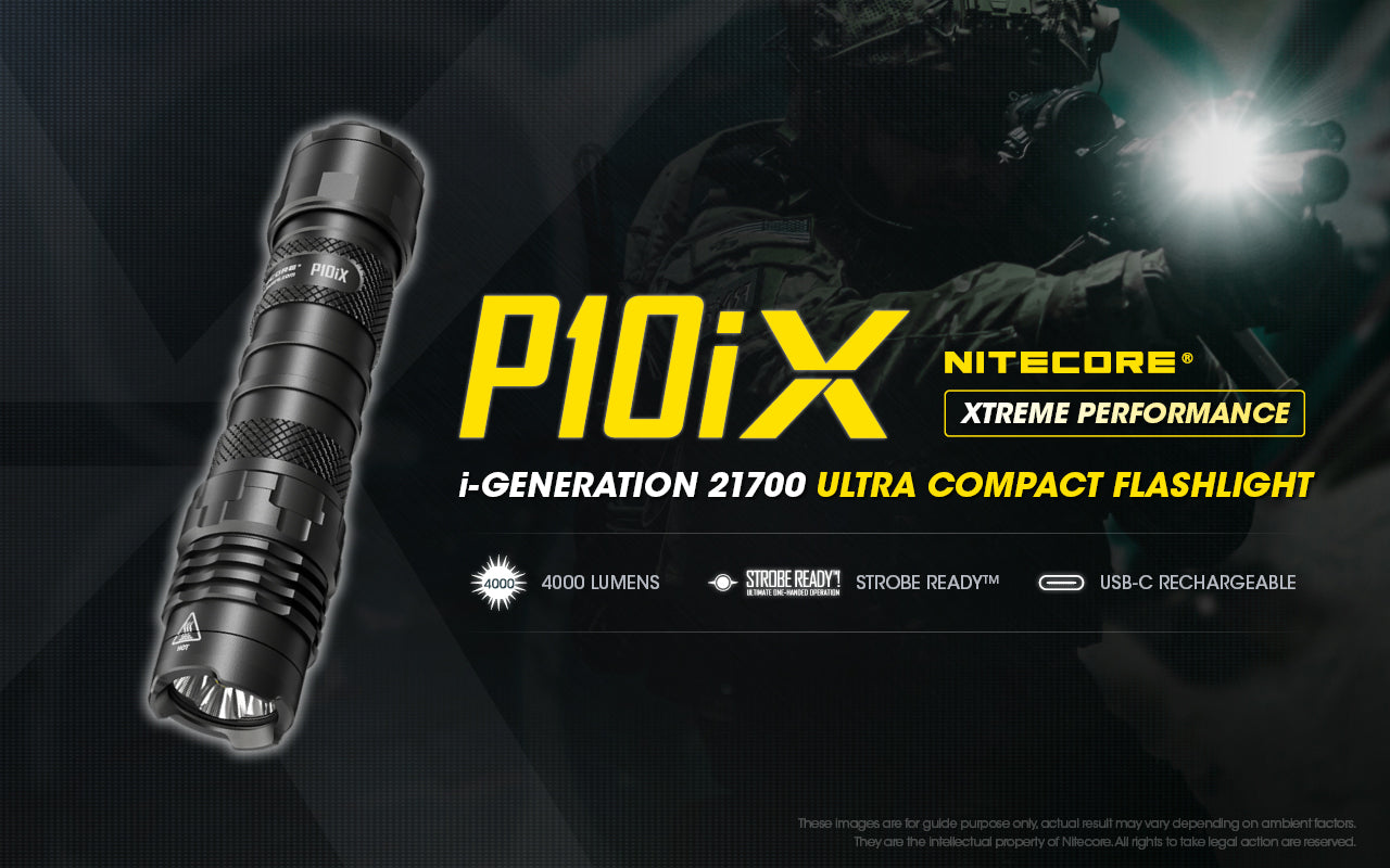 NITECORE SRT7I - 3000 LUMENS FLASHLIGHT (5000mAH LI-ION BATTERY INCLUDED)