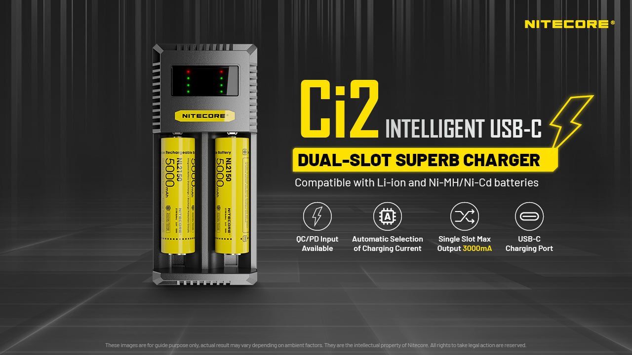 NITECORE Ci2 CHARGER (USB-C 3A 18W)