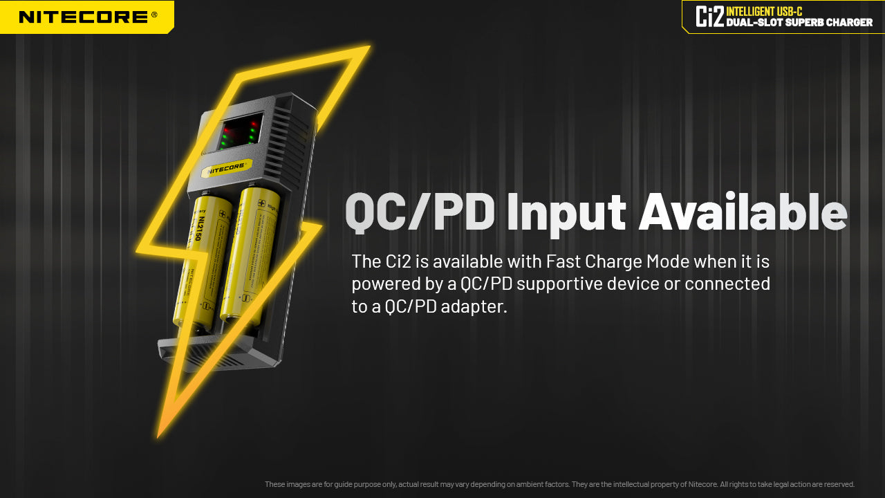 NITECORE Ci2 CHARGER (USB-C 3A 18W)