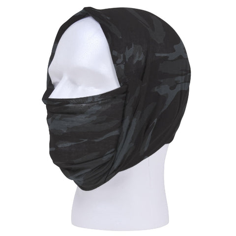 ROTHCO MULTI USE TACTICAL WRAP - BLACK CAMO