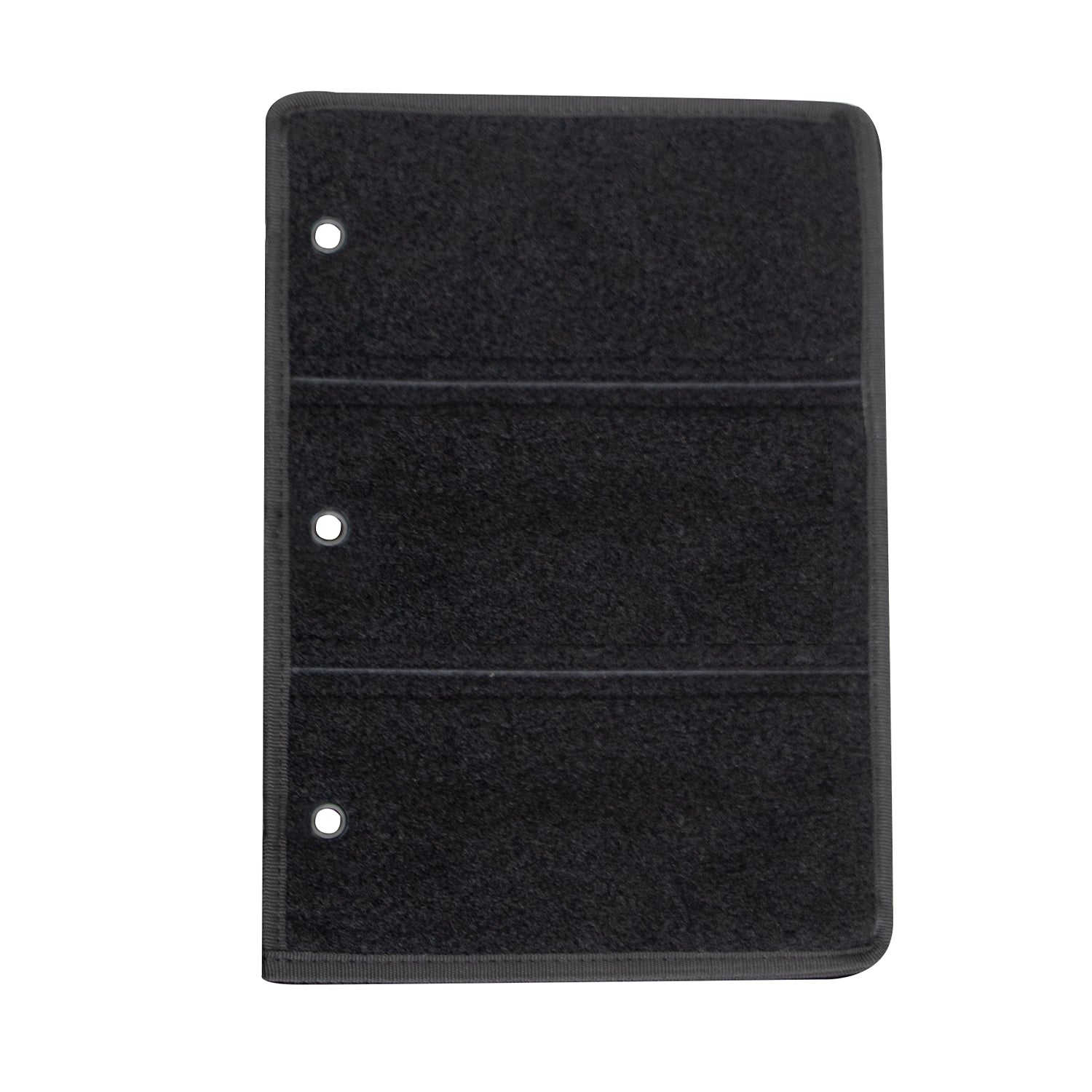 ROTHCO HOOK AND LOOP PATCH BOOK - BLACK