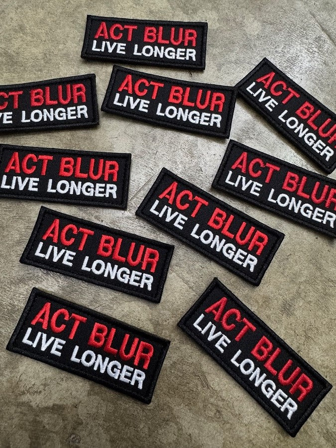 Act Blur Live Longer Singapore Morale Patch (8 x 3.3cm)