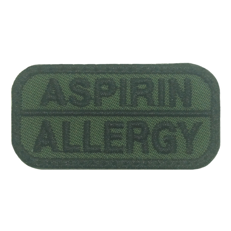 ASPIRIN ALLERGY PATCH - OD GREEN
