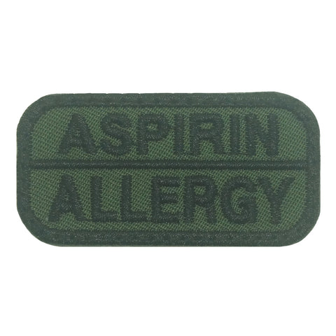 ASPIRIN ALLERGY PATCH - OD GREEN