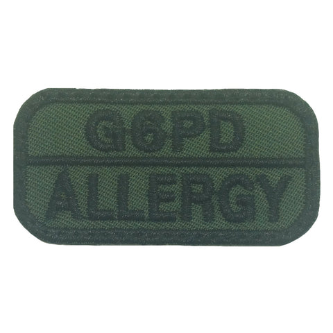 G6PD ALLERGY PATCH - OD GREEN
