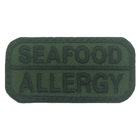 SEAFOOD ALLERGY PATCH - OD GREEN