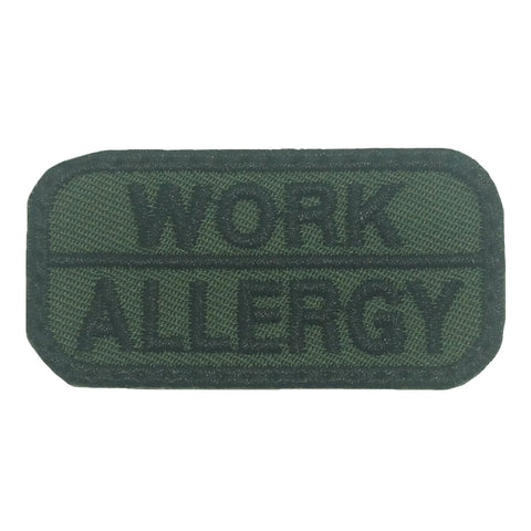 WORK ALLERGY PATCH - OD GREEN