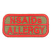 NSAIDs ALLERGY PATCH - OLIVE RED