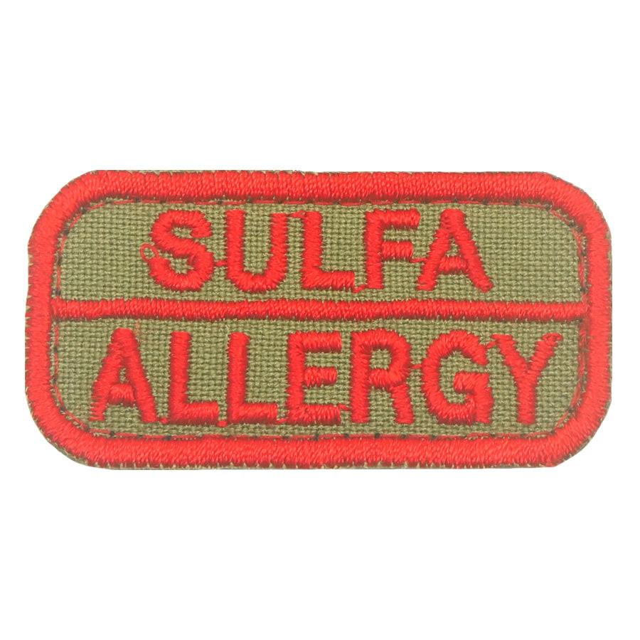SULFA ALLERGY PATCH - OLIVE RED – Hock Gift Shop | Army Online Store in ...
