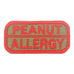 PEANUT ALLERGY PATCH - OLIVE RED