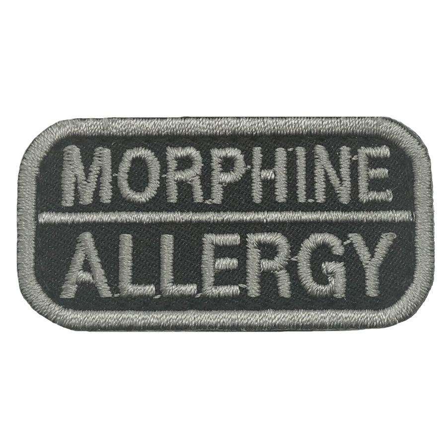 MORPHINE ALLERGY PATCH - BLACK FOLIAGE