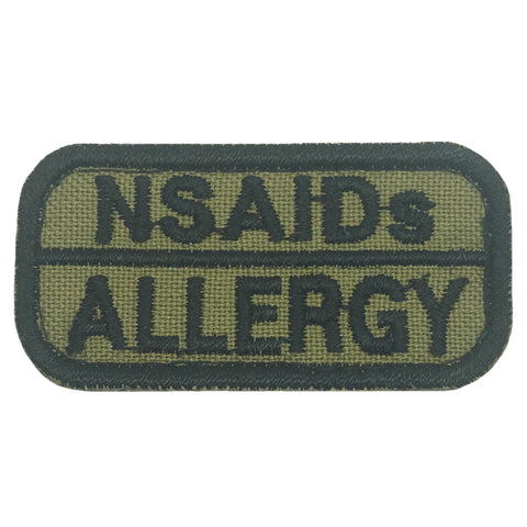 NSAIDs ALLERGY PATCH - OLIVE GREEN