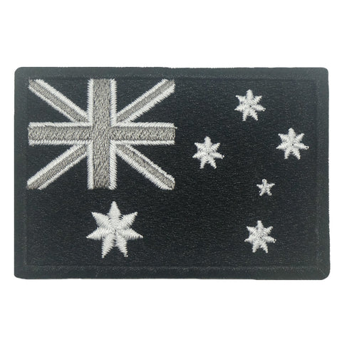 AUSTRALIA FLAG - BLACK WITH WHITE STARS