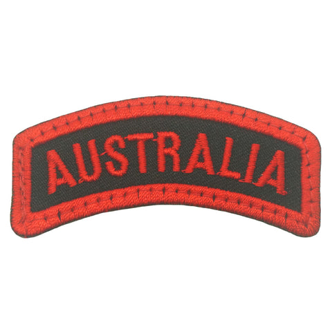 AUSTRALIA TAB - BLACK RED